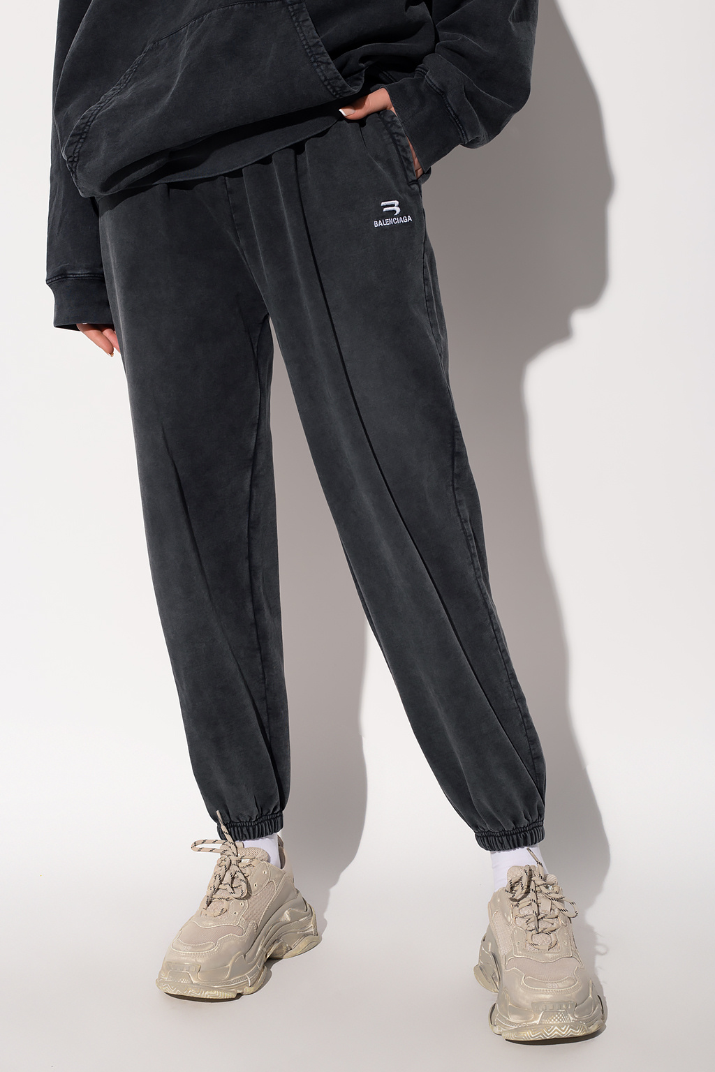 Balenciaga sweatsuit clearance womens grey